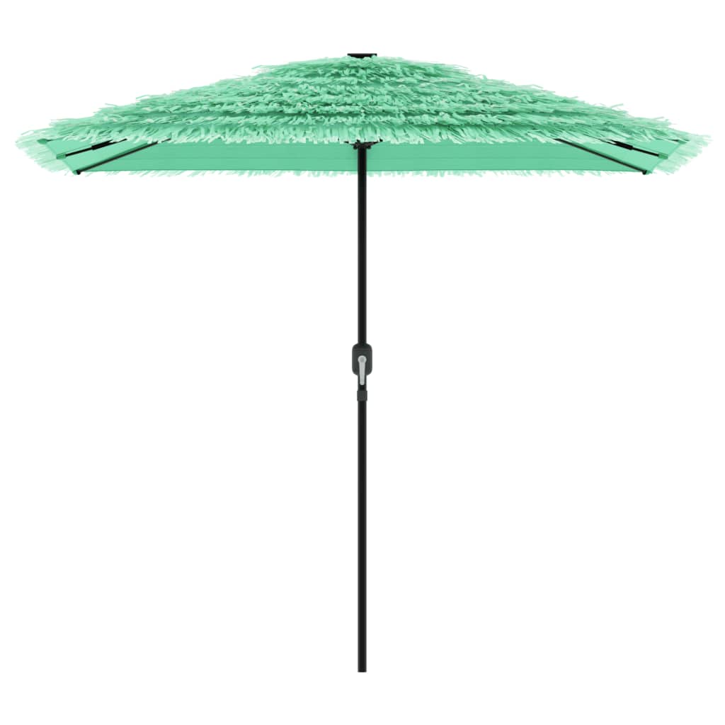 Parasol met stalen paal 248x248x248 cm groen is nu te koop bij PeponiXL, paradijselijk wonen!