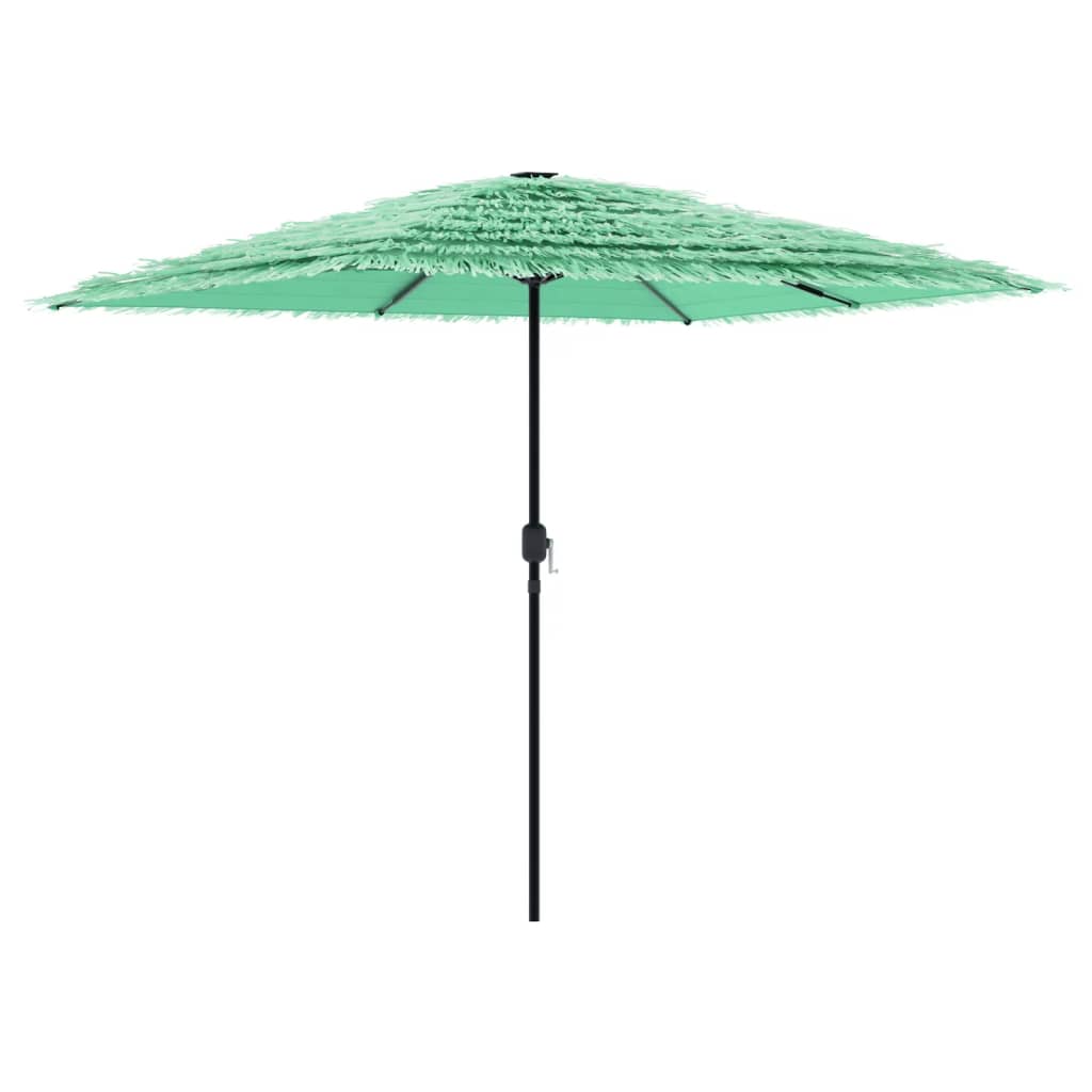 Parasol met stalen paal 248x248x248 cm groen is nu te koop bij PeponiXL, paradijselijk wonen!