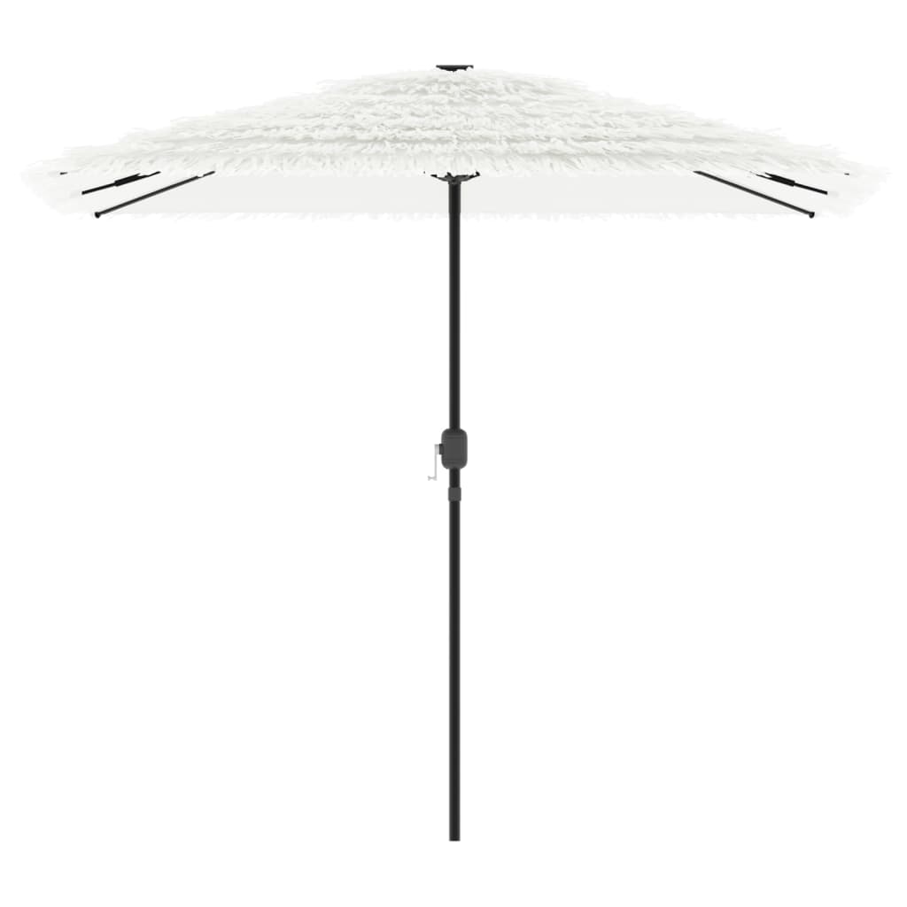 Parasol met stalen paal 248x248x248 cm wit is nu te koop bij PeponiXL, paradijselijk wonen!