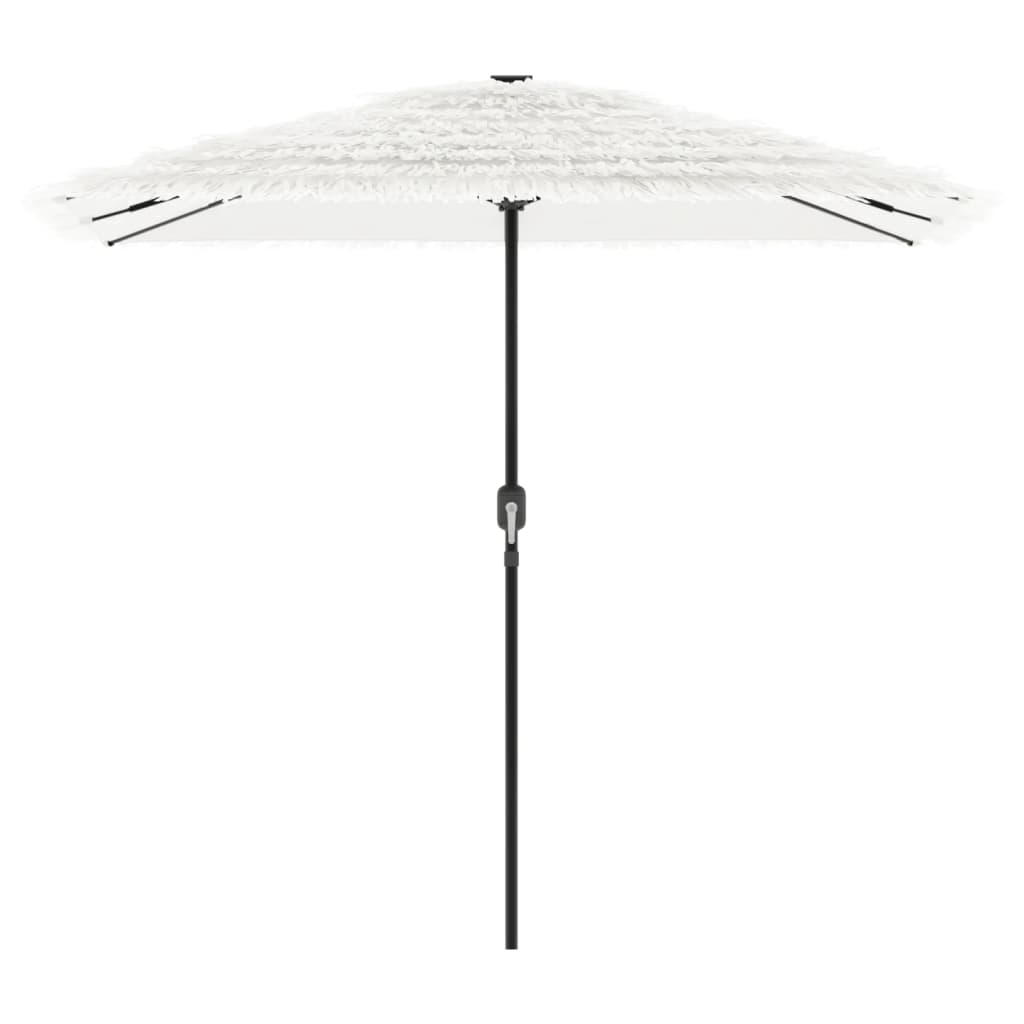 Parasol met stalen paal 248x248x248 cm wit is nu te koop bij PeponiXL, paradijselijk wonen!