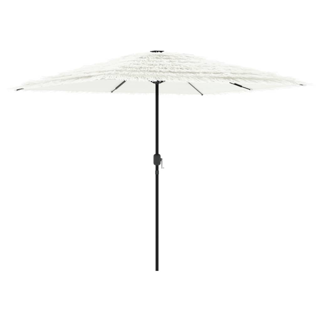 Parasol met stalen paal 248x248x248 cm wit is nu te koop bij PeponiXL, paradijselijk wonen!