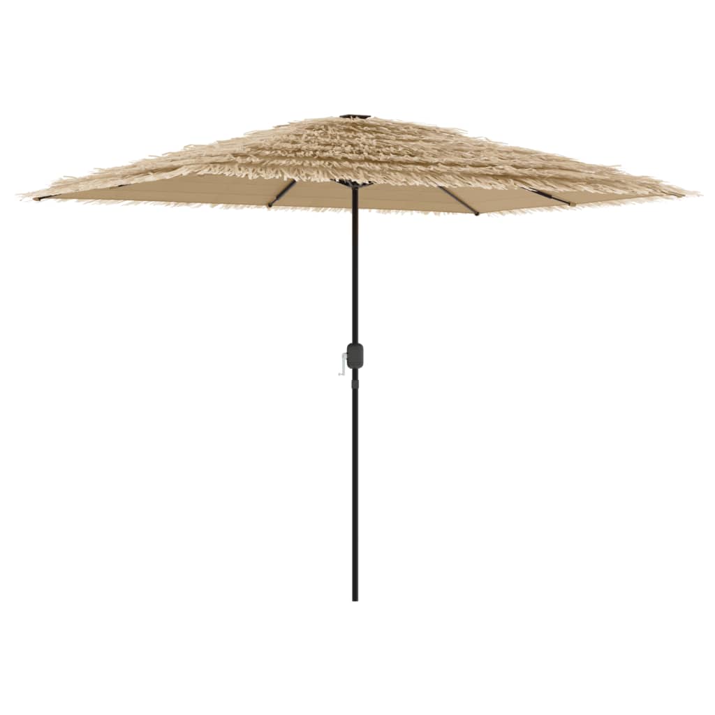 Parasol met stalen paal 300x200x250 cm bruin is nu te koop bij PeponiXL, paradijselijk wonen!