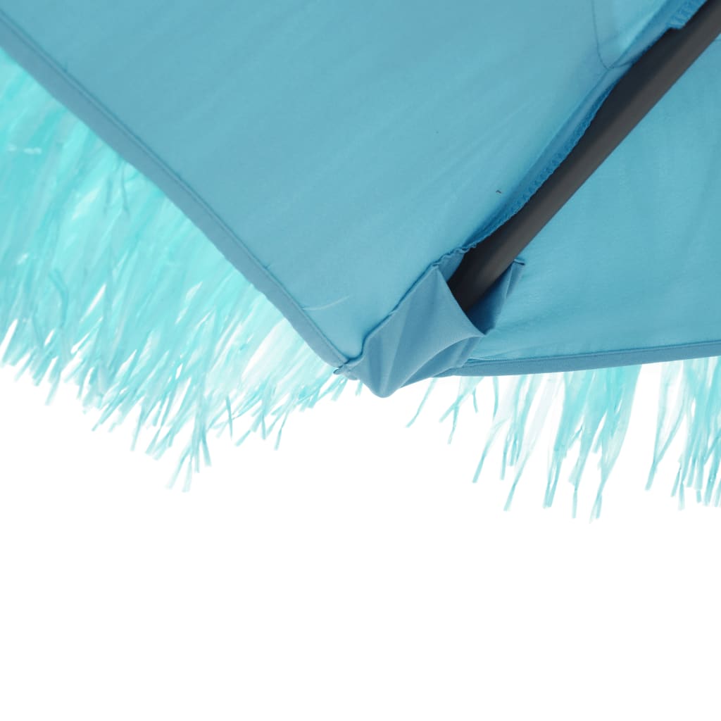 Parasol met stalen paal 300x200x250 cm blauw is nu te koop bij PeponiXL, paradijselijk wonen!