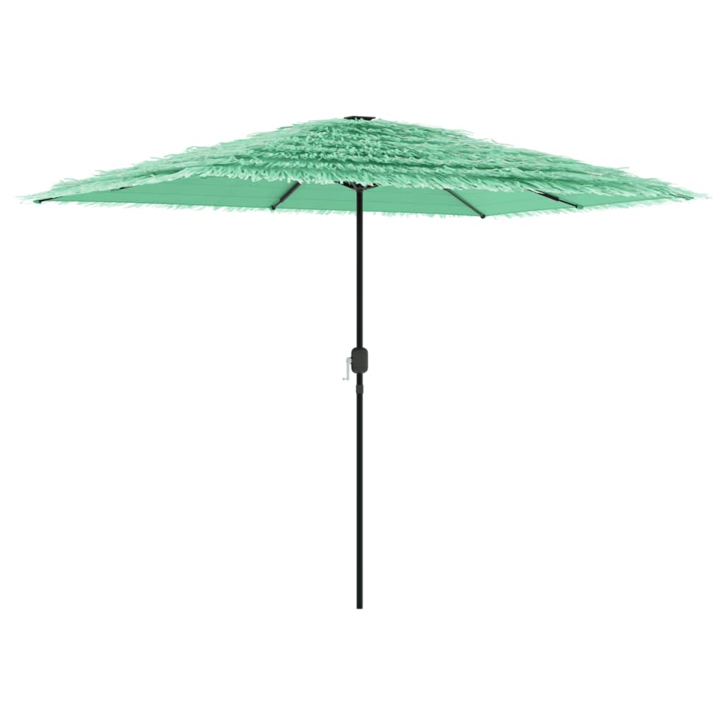 Parasol met stalen paal 300x200x250 cm groen is nu te koop bij PeponiXL, paradijselijk wonen!