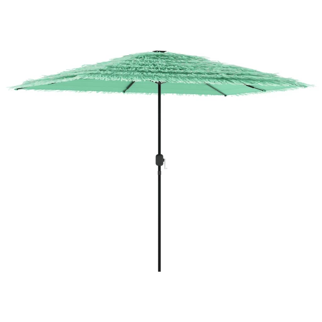 Parasol met stalen paal 300x200x250 cm groen is nu te koop bij PeponiXL, paradijselijk wonen!