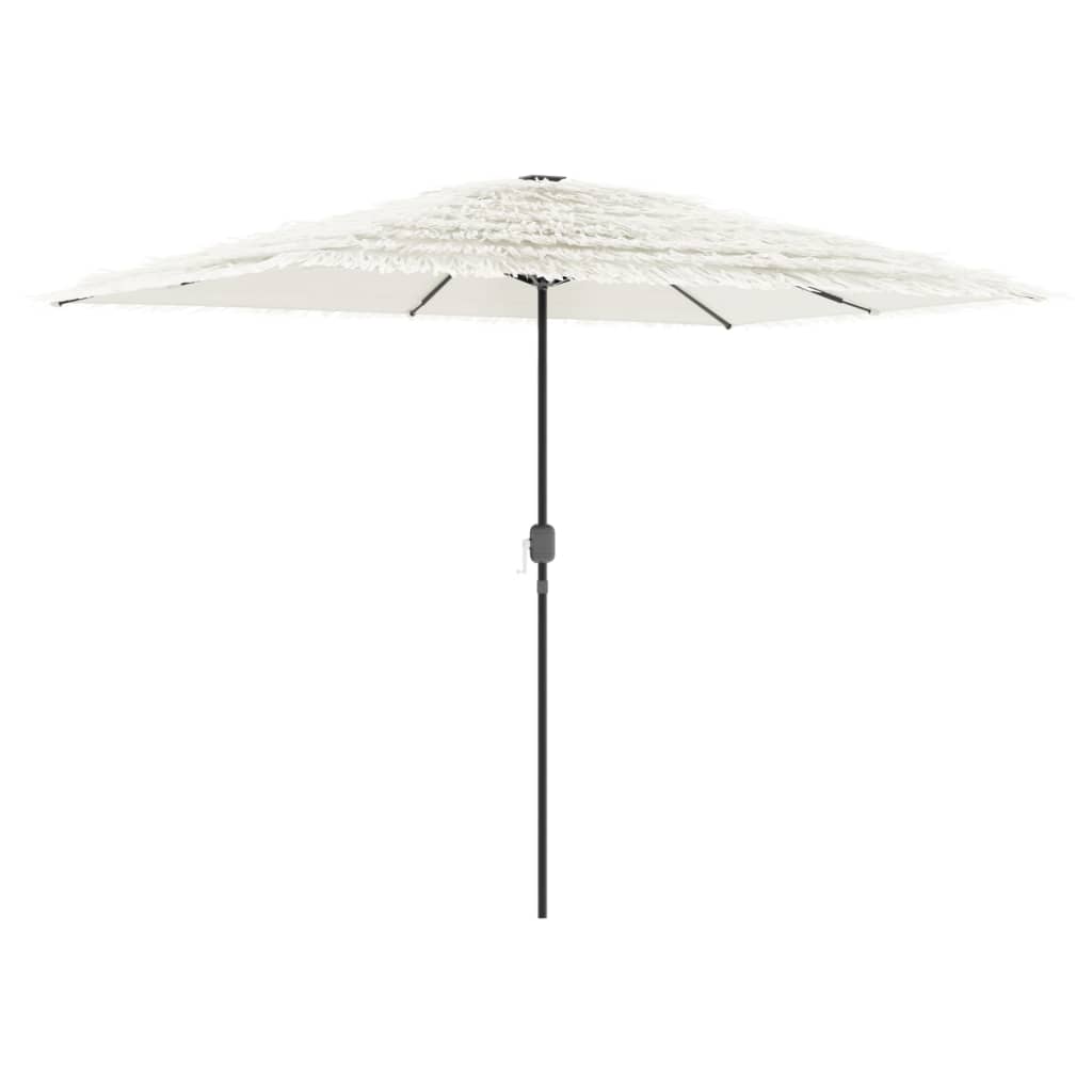 Parasol met stalen paal 300x200x250 cm wit is nu te koop bij PeponiXL, paradijselijk wonen!