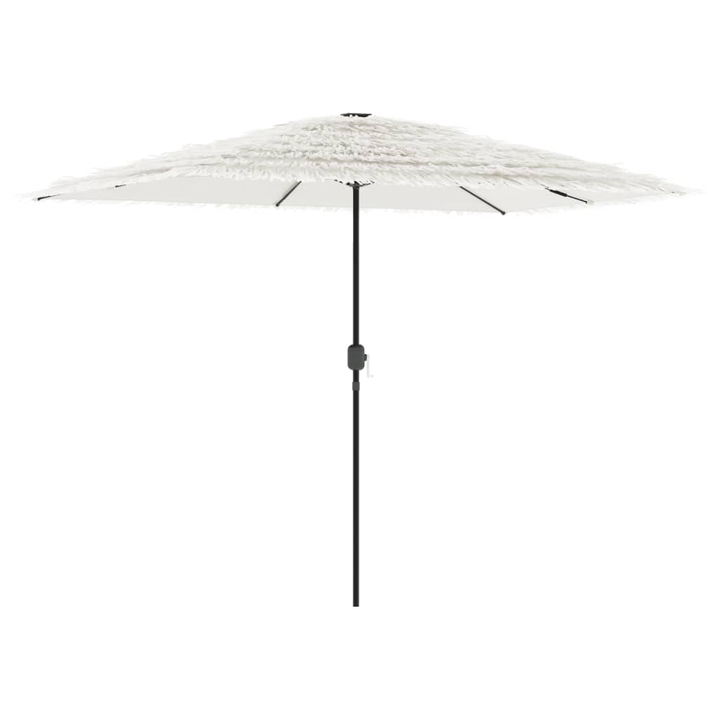 Parasol met stalen paal 300x200x250 cm wit is nu te koop bij PeponiXL, paradijselijk wonen!