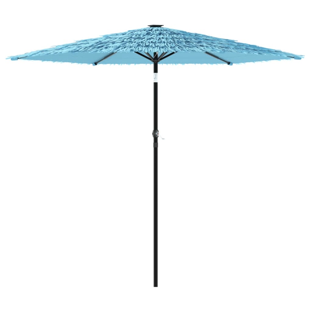 Parasol met stalen paal 223x223x213 cm blauw is nu te koop bij PeponiXL, paradijselijk wonen!