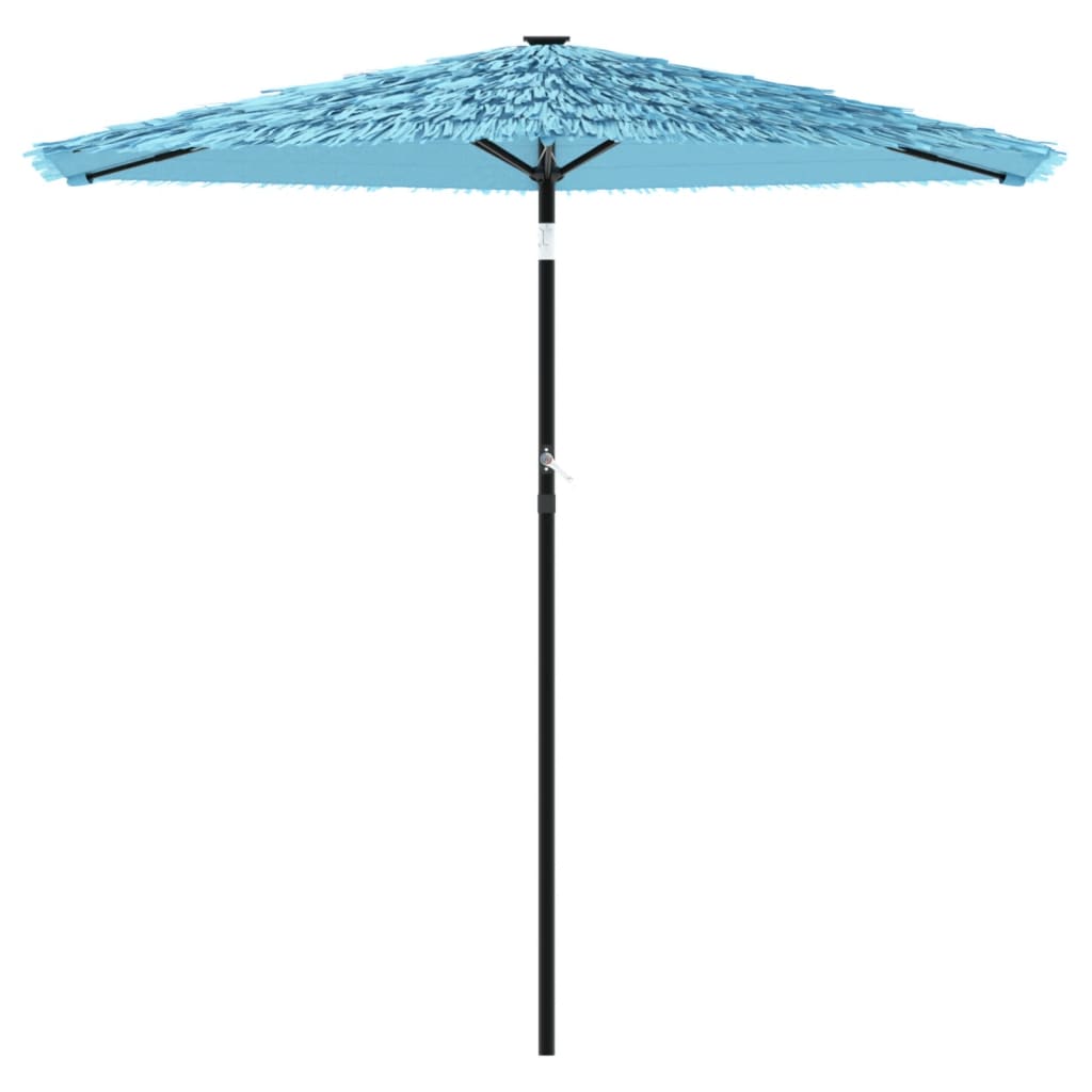 Parasol met stalen paal 223x223x213 cm blauw is nu te koop bij PeponiXL, paradijselijk wonen!