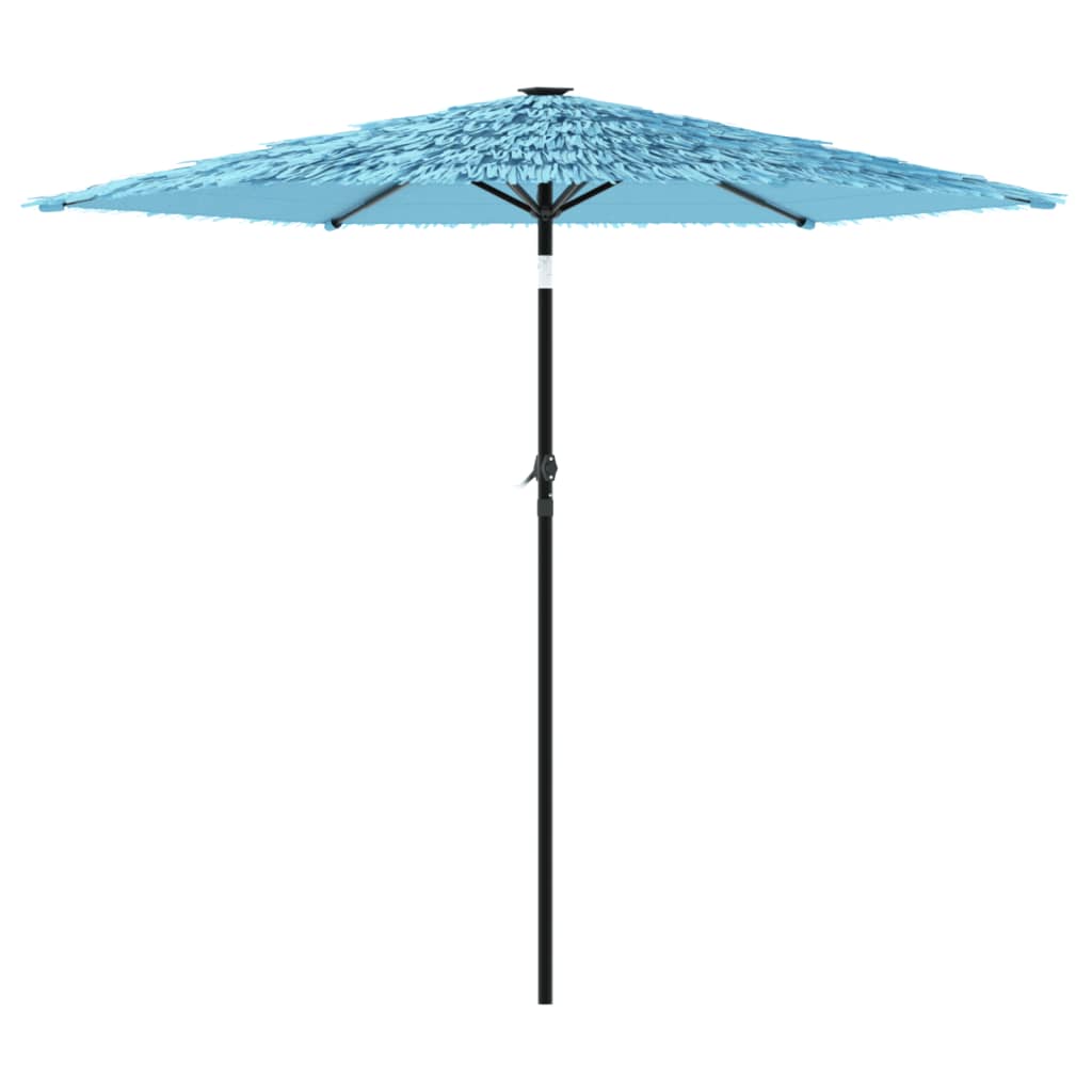 Parasol met stalen paal 223x223x213 cm blauw is nu te koop bij PeponiXL, paradijselijk wonen!