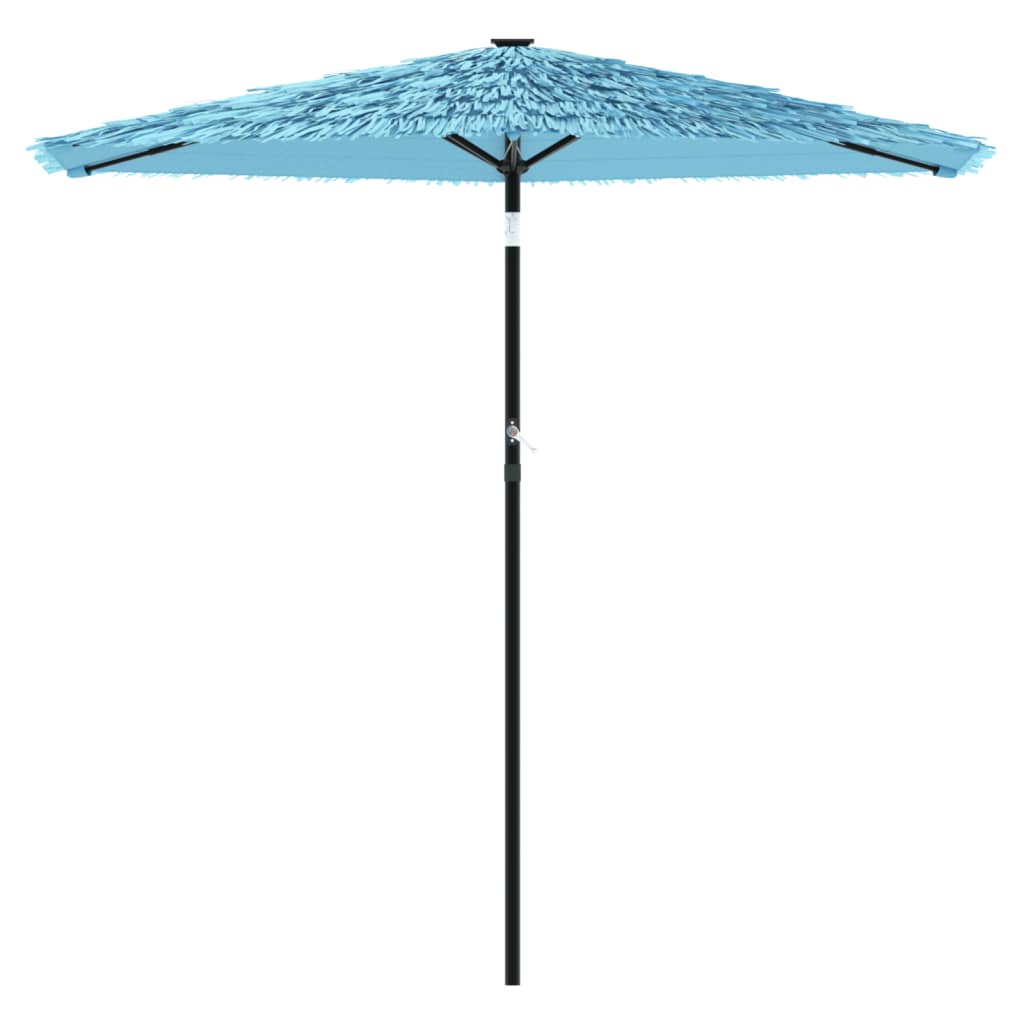 Parasol met stalen paal 268x268x226 cm blauw is nu te koop bij PeponiXL, paradijselijk wonen!