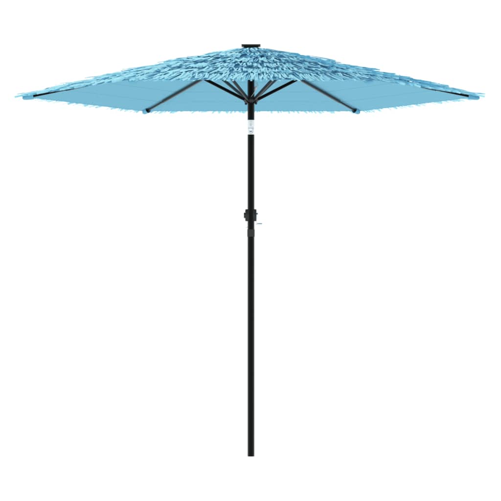 Parasol met stalen paal 268x268x226 cm blauw is nu te koop bij PeponiXL, paradijselijk wonen!