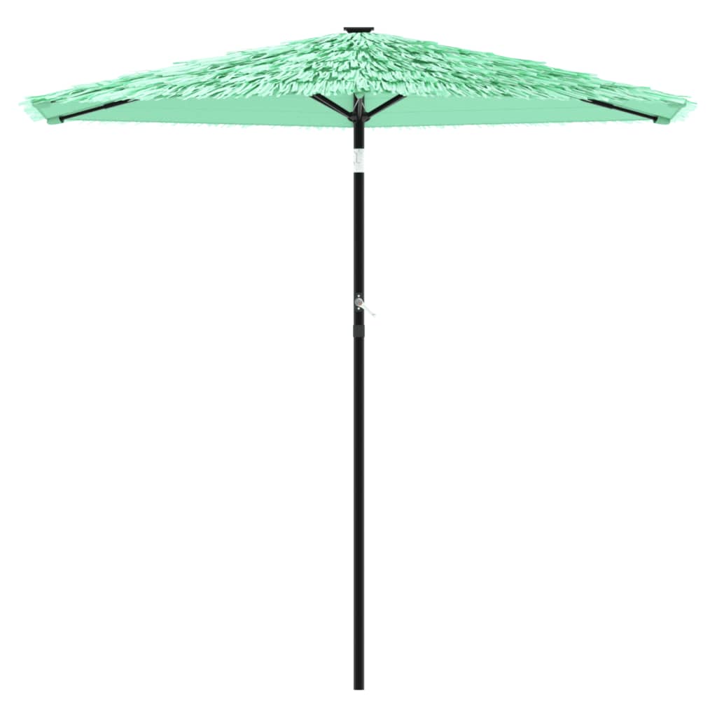 Parasol met stalen paal 268x268x226 cm groen is nu te koop bij PeponiXL, paradijselijk wonen!