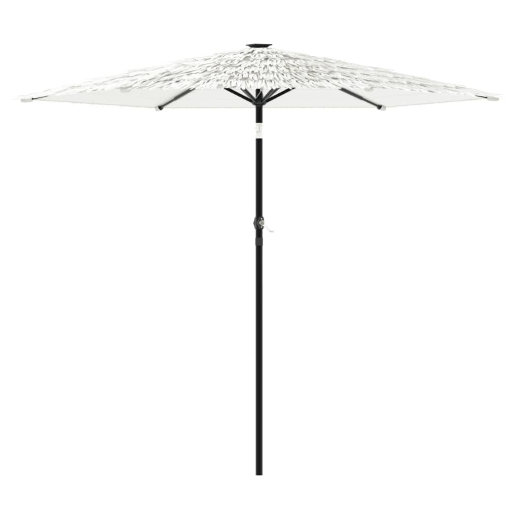Parasol met stalen paal 268x268x226 cm wit is nu te koop bij PeponiXL, paradijselijk wonen!