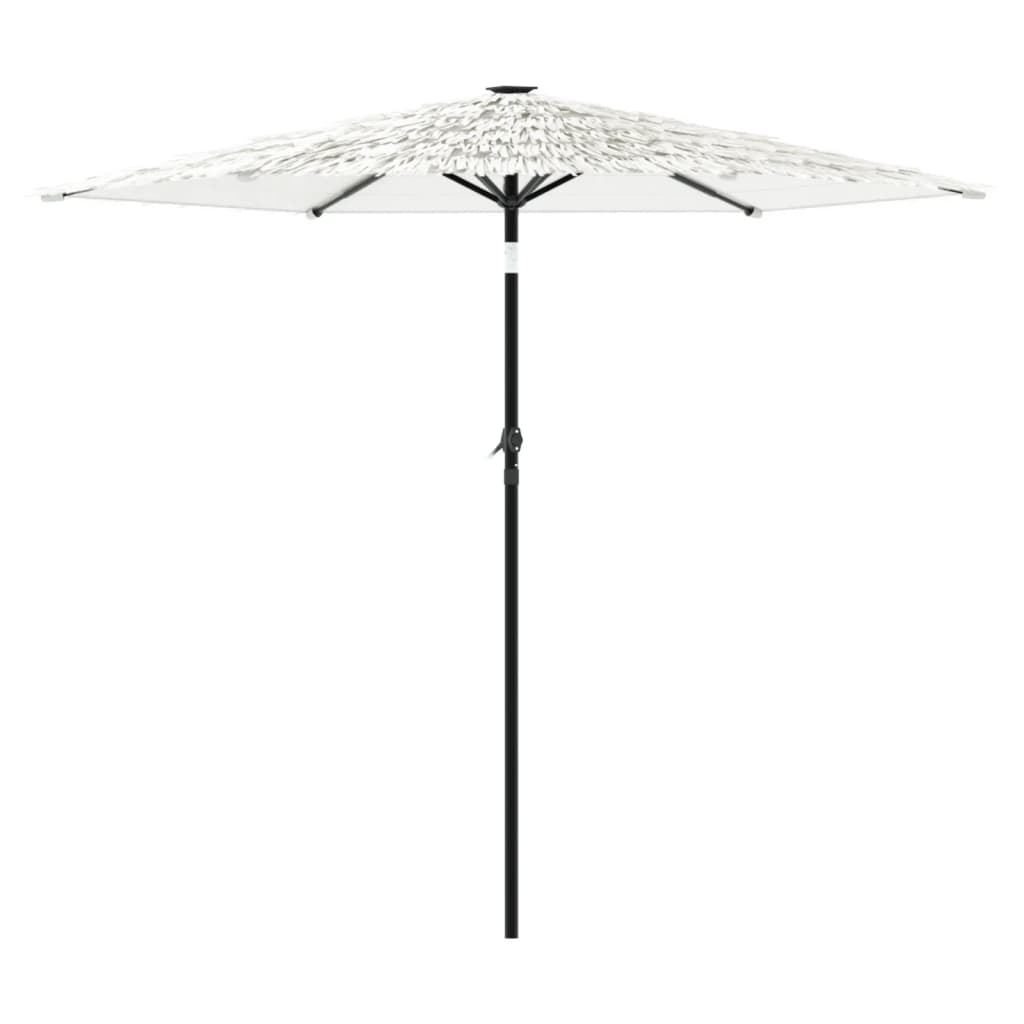 Parasol met stalen paal 268x268x226 cm wit is nu te koop bij PeponiXL, paradijselijk wonen!