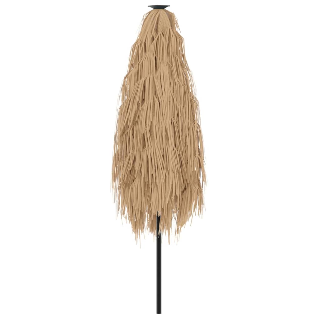 Parasol met stalen paal 288x288x225 cm bruin is nu te koop bij PeponiXL, paradijselijk wonen!