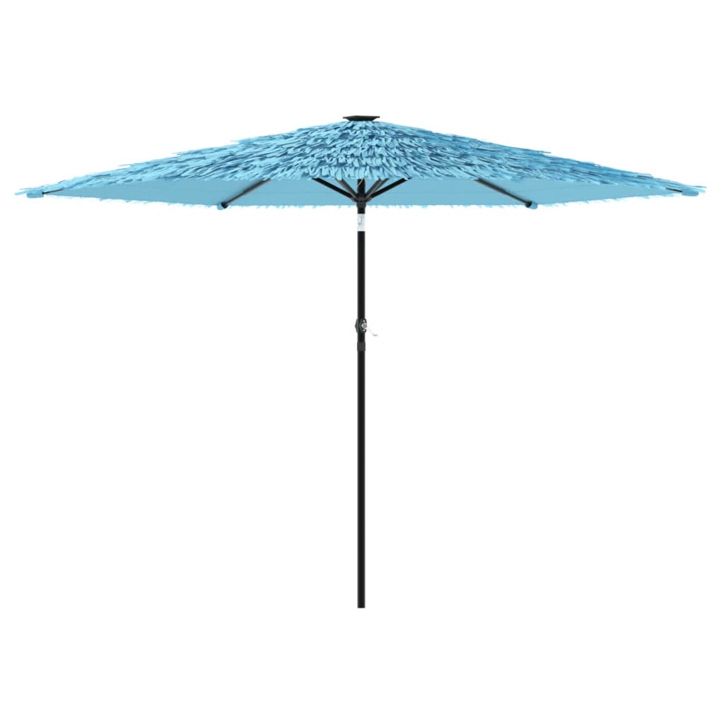 Parasol met stalen paal 288x288x225 cm blauw is nu te koop bij PeponiXL, paradijselijk wonen!