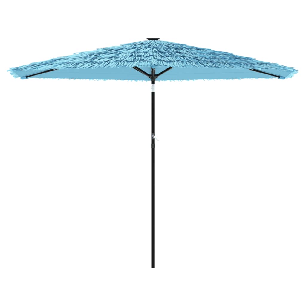 Parasol met stalen paal 288x288x225 cm blauw is nu te koop bij PeponiXL, paradijselijk wonen!