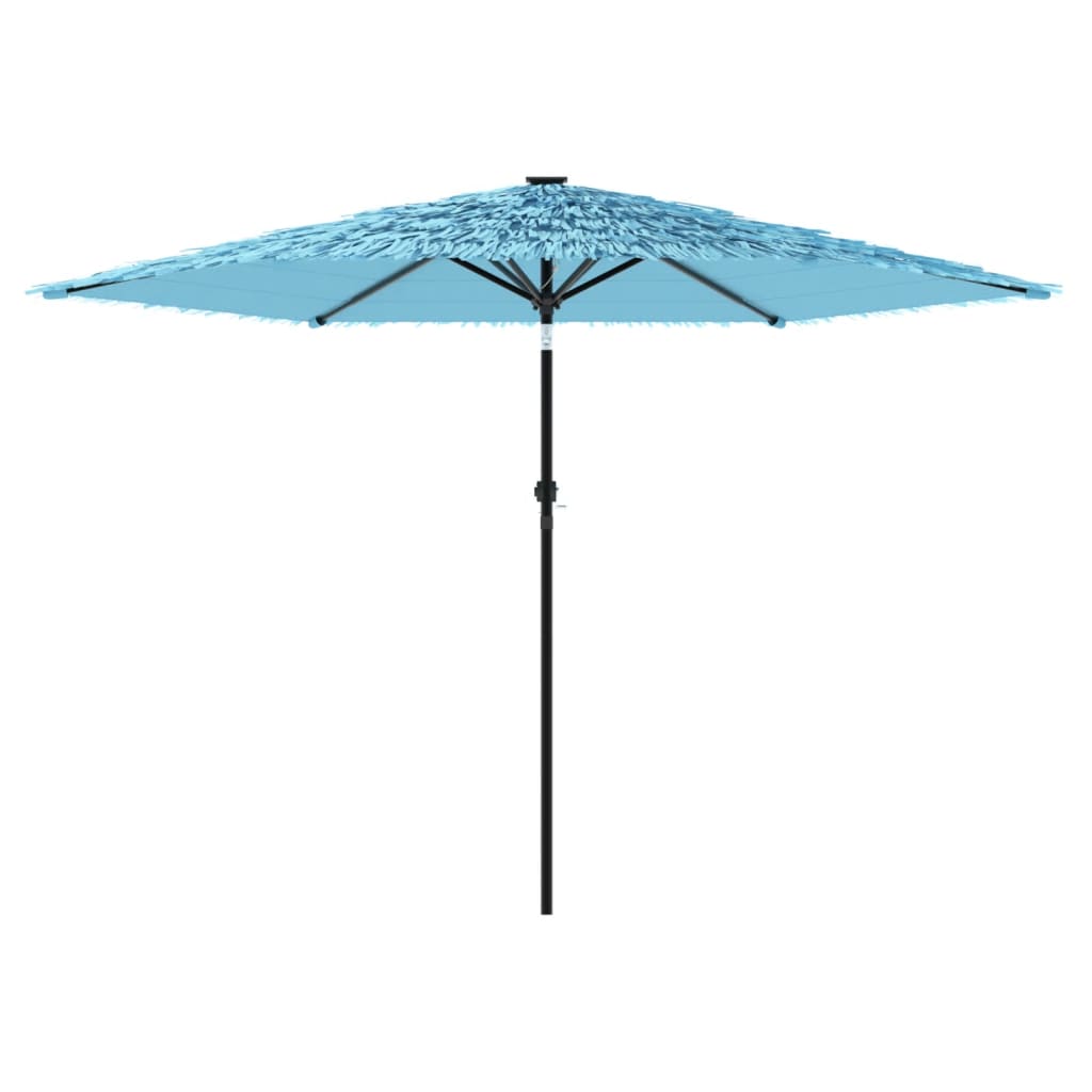 Parasol met stalen paal 288x288x225 cm blauw is nu te koop bij PeponiXL, paradijselijk wonen!