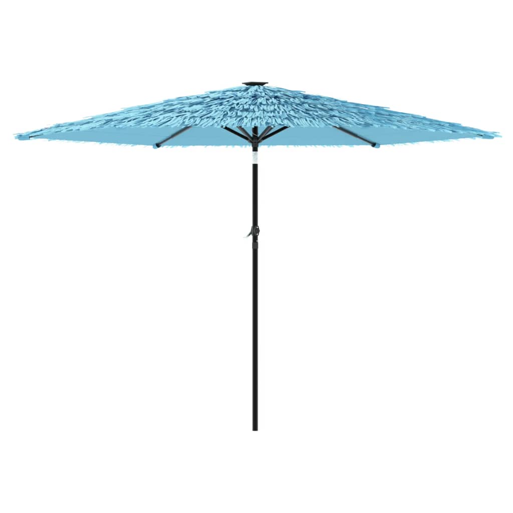 Parasol met stalen paal 288x288x225 cm blauw is nu te koop bij PeponiXL, paradijselijk wonen!