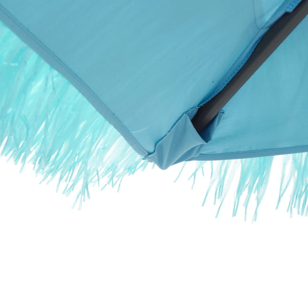 Parasol met stalen paal 288x288x225 cm blauw is nu te koop bij PeponiXL, paradijselijk wonen!