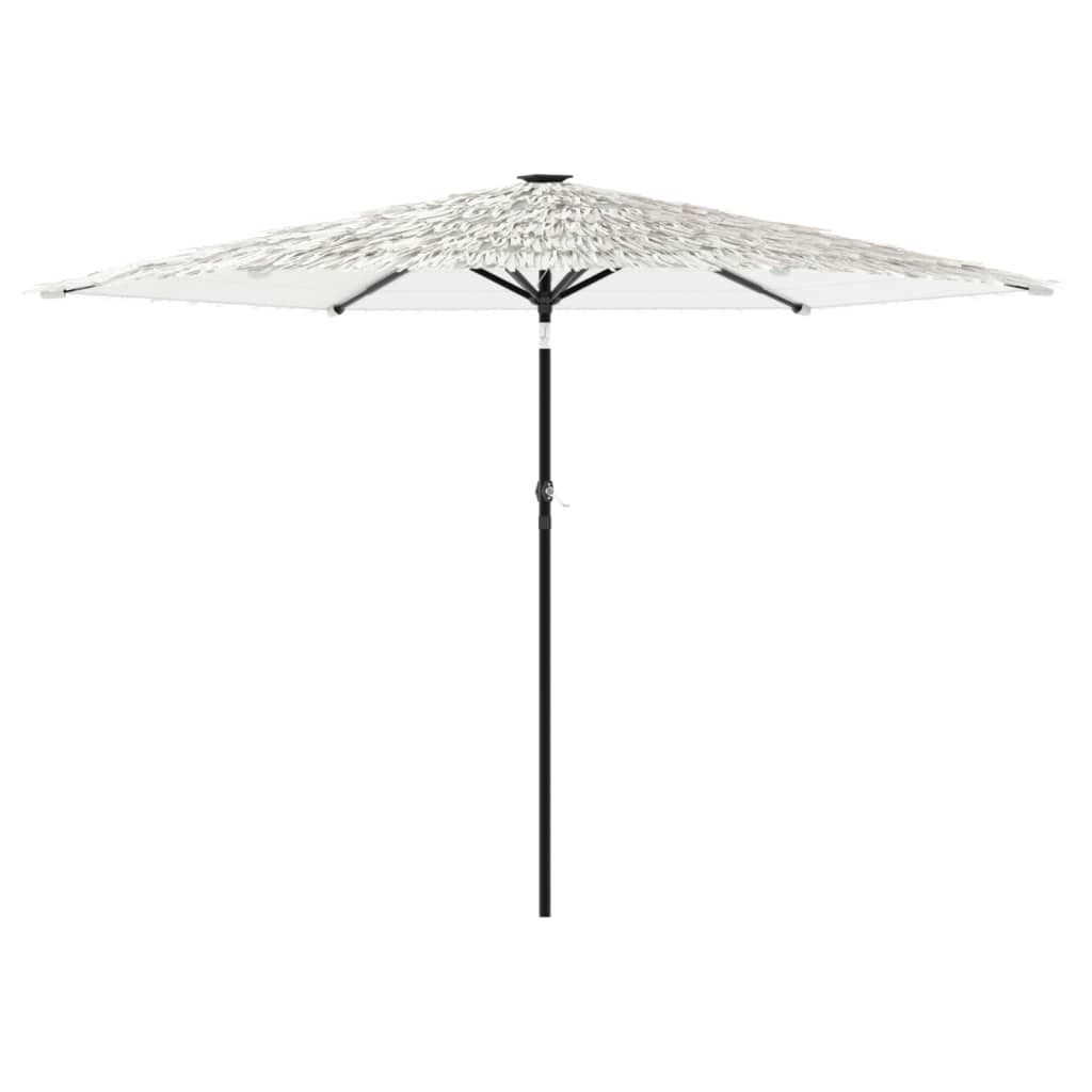 Parasol met stalen paal 288x288x225 cm wit is nu te koop bij PeponiXL, paradijselijk wonen!