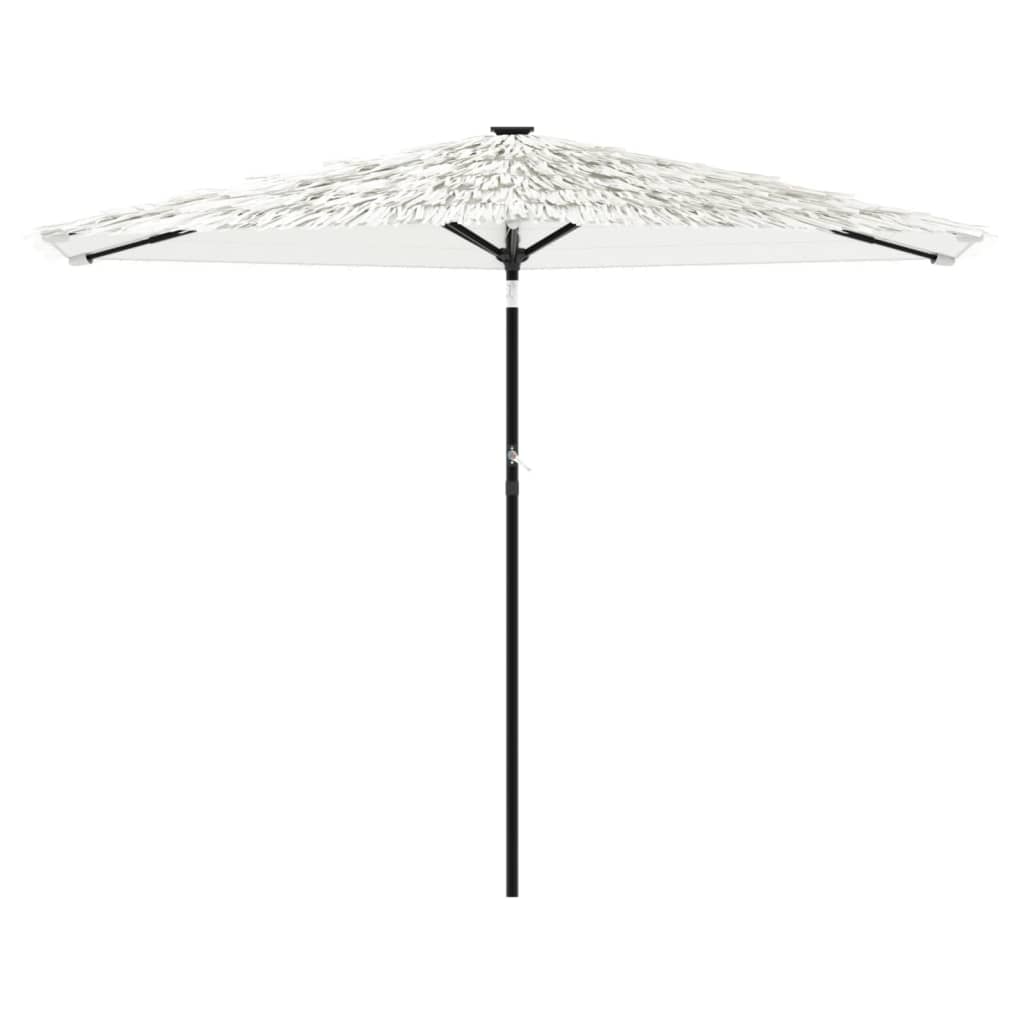 Parasol met stalen paal 288x288x225 cm wit is nu te koop bij PeponiXL, paradijselijk wonen!