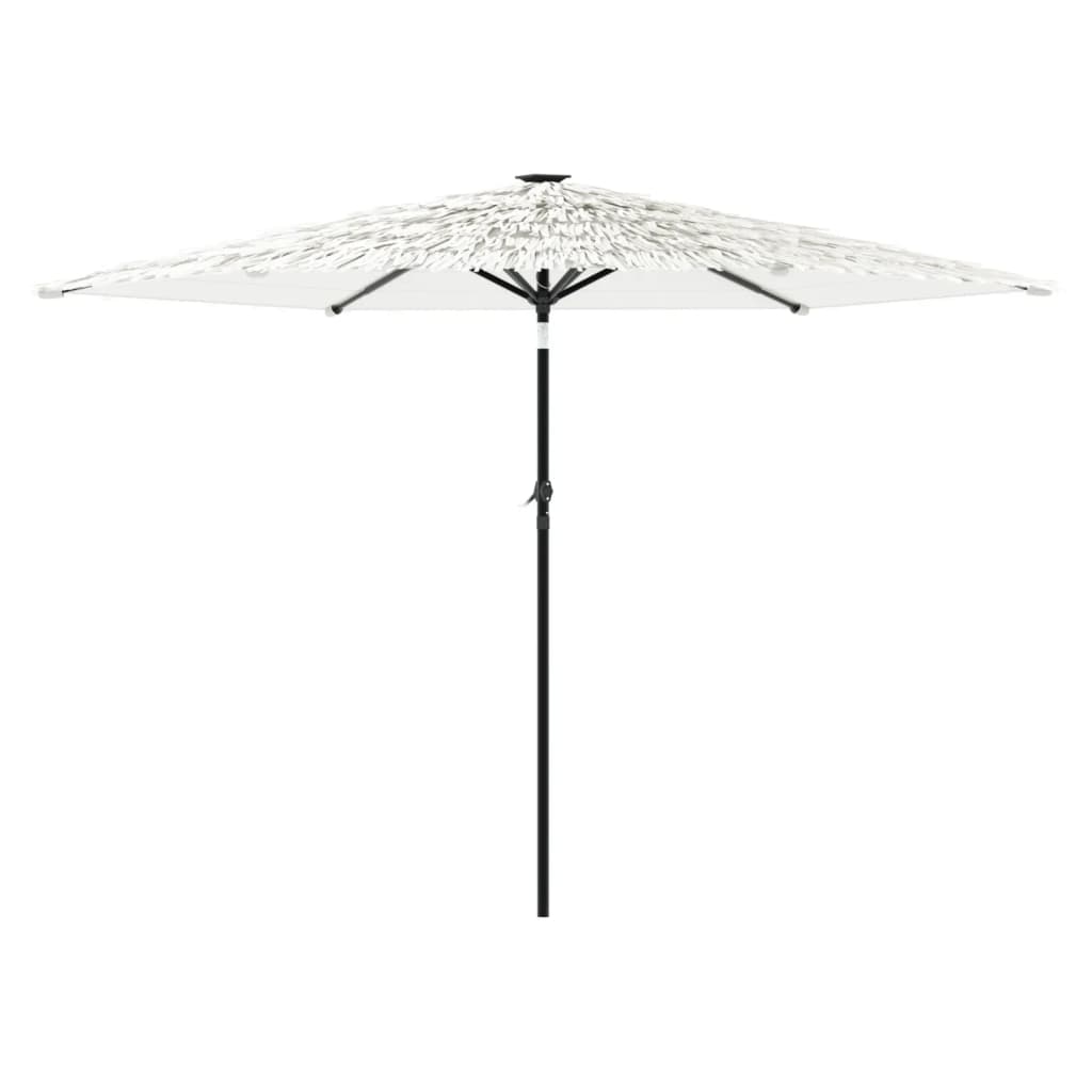Parasol met stalen paal 288x288x225 cm wit is nu te koop bij PeponiXL, paradijselijk wonen!