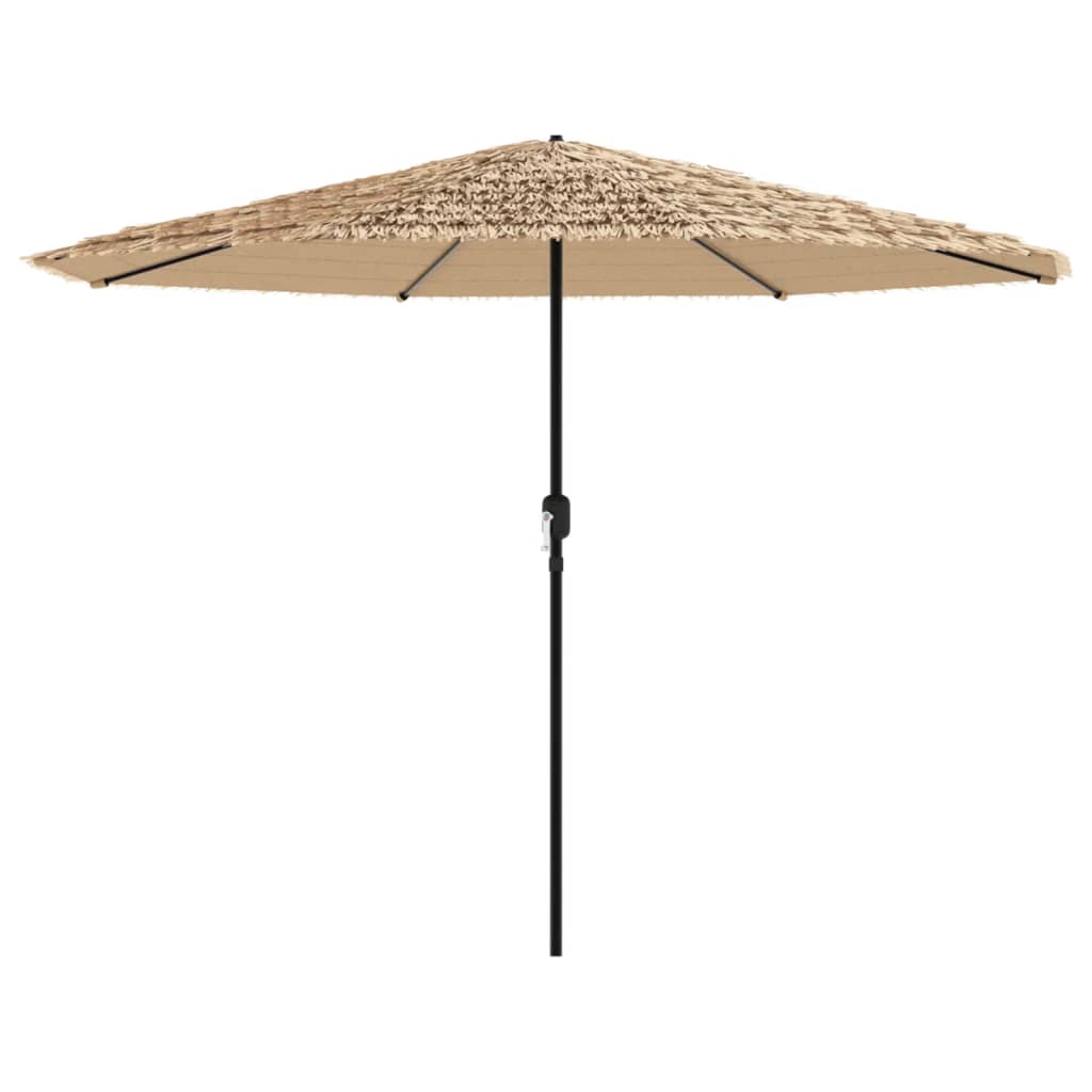 Parasol met stalen paal 324x324x247 cm bruin is nu te koop bij PeponiXL, paradijselijk wonen!