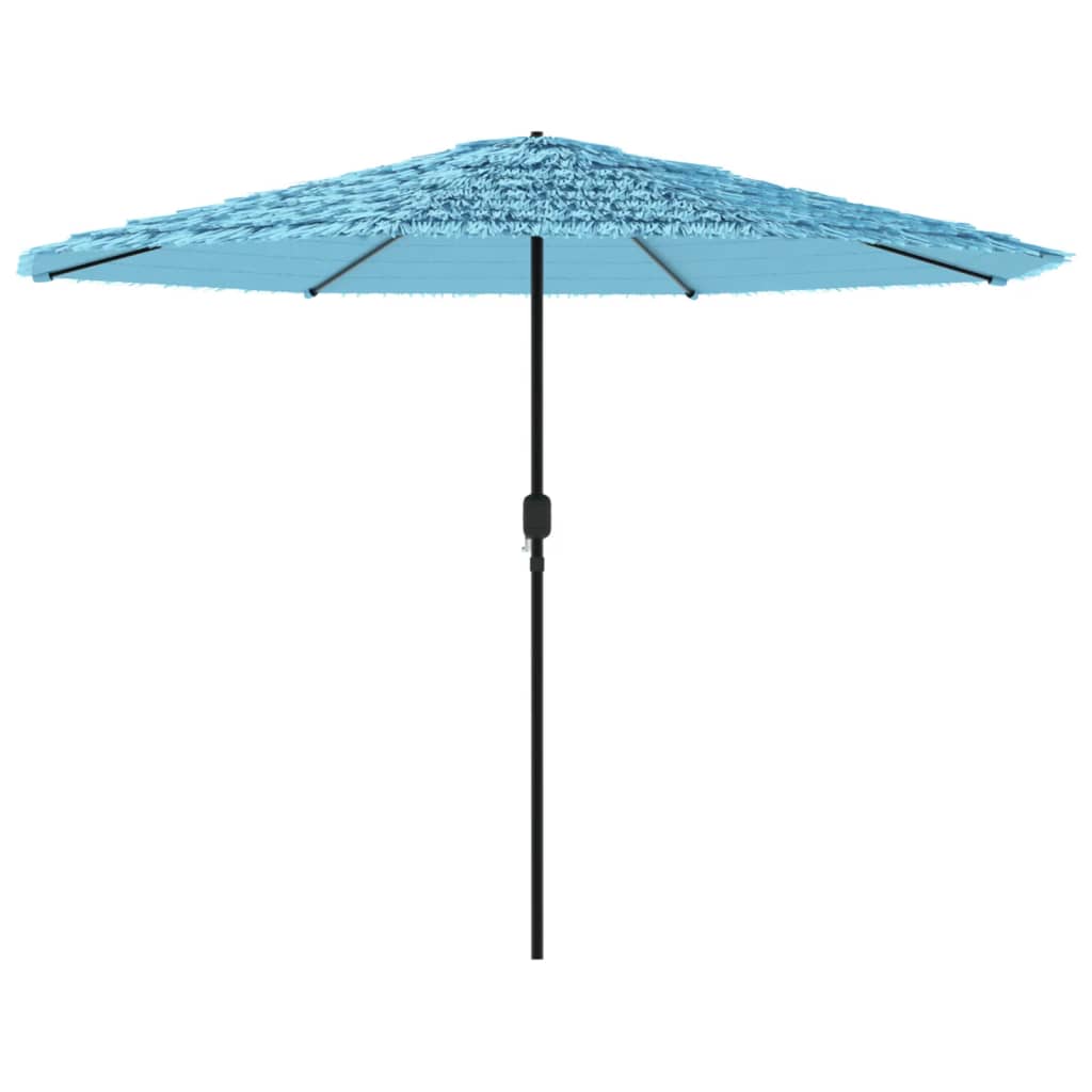 Parasol met stalen paal 324x324x247 cm blauw is nu te koop bij PeponiXL, paradijselijk wonen!