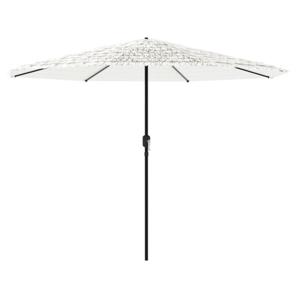 Parasol met stalen paal 324x324x247 cm wit is nu te koop bij PeponiXL, paradijselijk wonen!