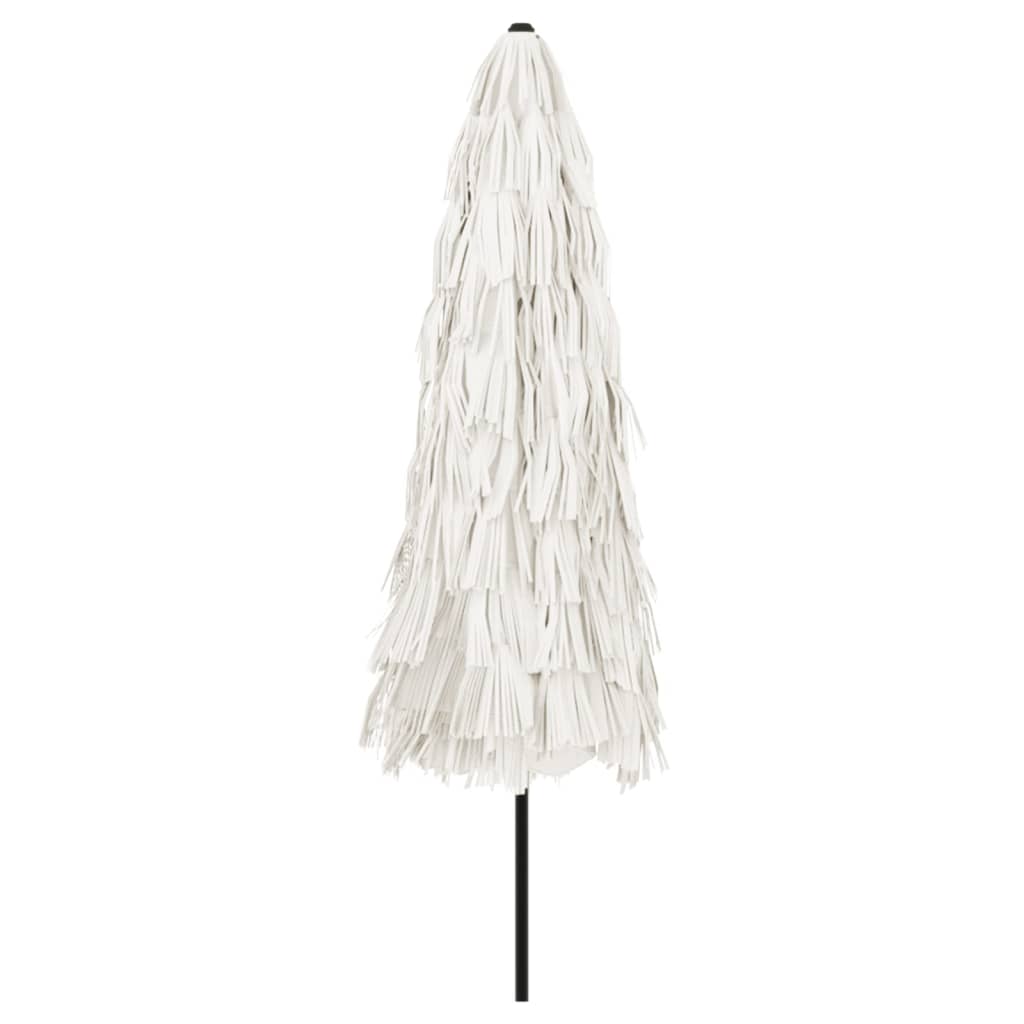 Parasol met stalen paal 324x324x247 cm wit is nu te koop bij PeponiXL, paradijselijk wonen!