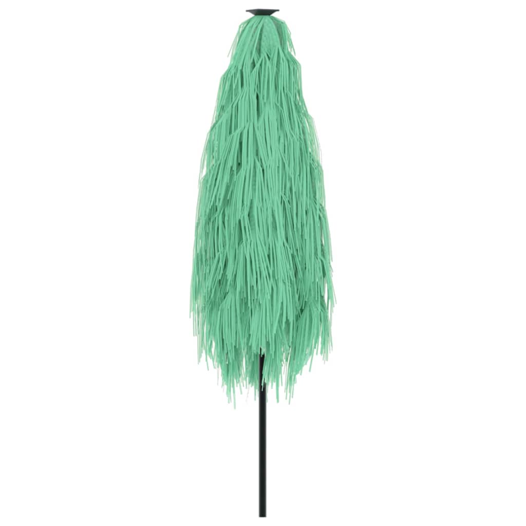 Parasol met stalen paal 388x388x248 cm groen is nu te koop bij PeponiXL, paradijselijk wonen!
