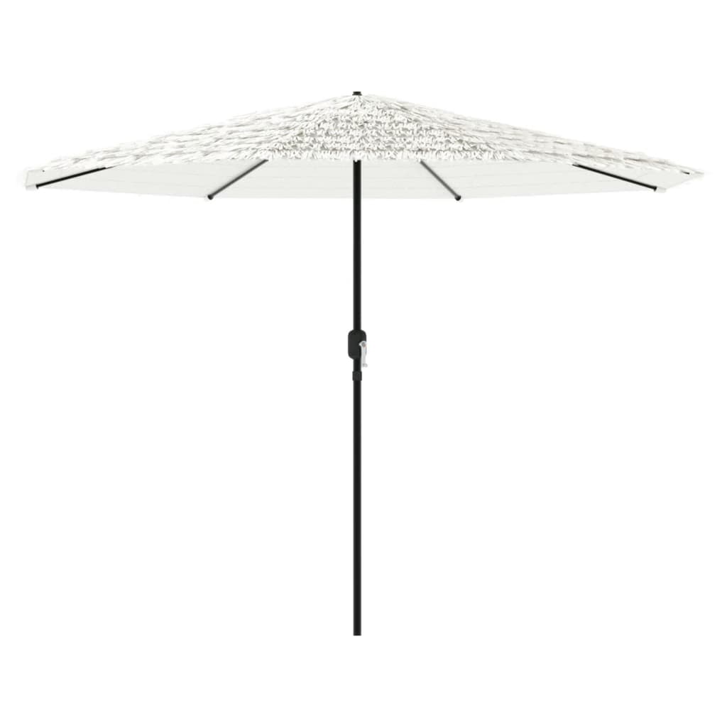 Parasol met stalen paal 388x388x248 cm wit is nu te koop bij PeponiXL, paradijselijk wonen!