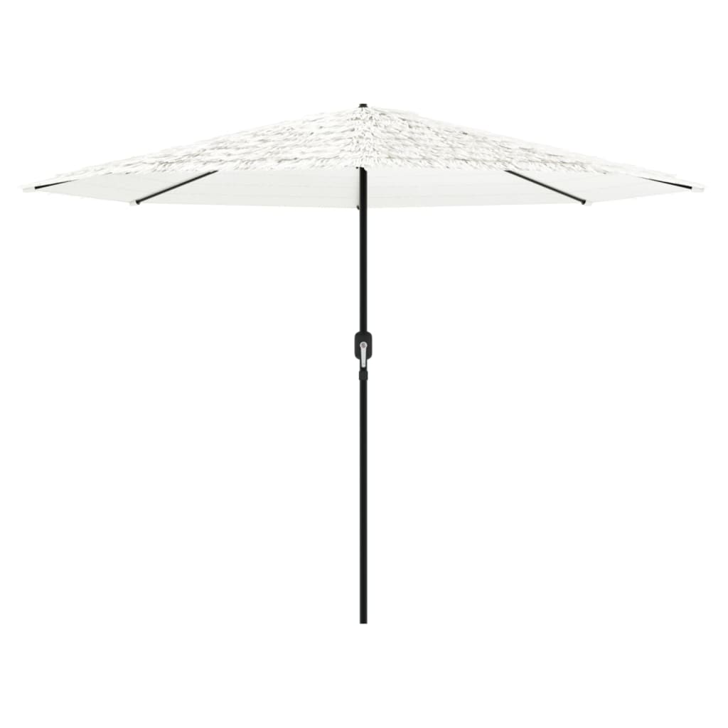 Parasol met stalen paal 388x388x248 cm wit is nu te koop bij PeponiXL, paradijselijk wonen!