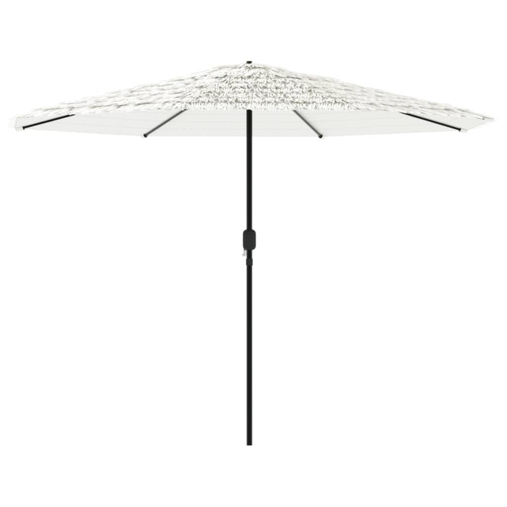 Parasol met stalen paal 388x388x248 cm wit is nu te koop bij PeponiXL, paradijselijk wonen!