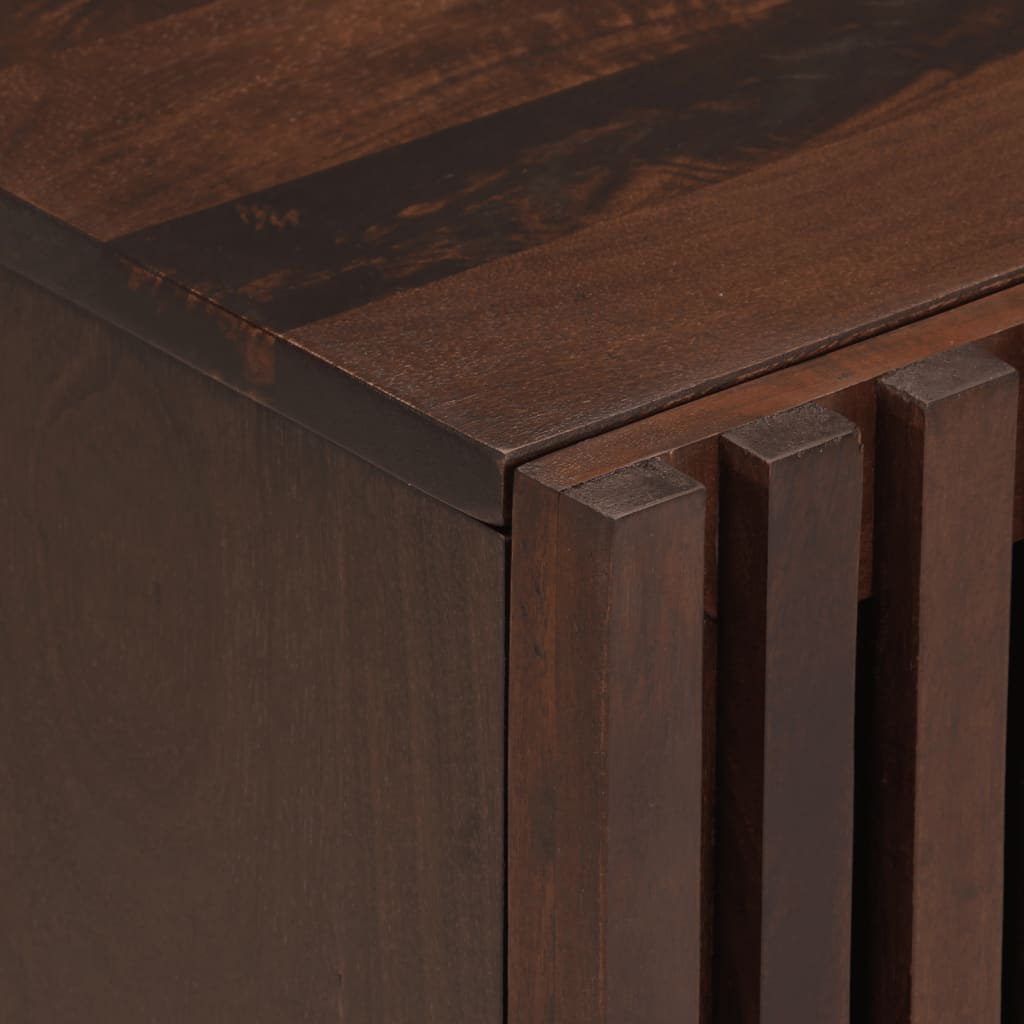 Nachtkastjes 2 st 40x34x46 cm massief mangohout is nu te koop bij PeponiXL, paradijselijk wonen!