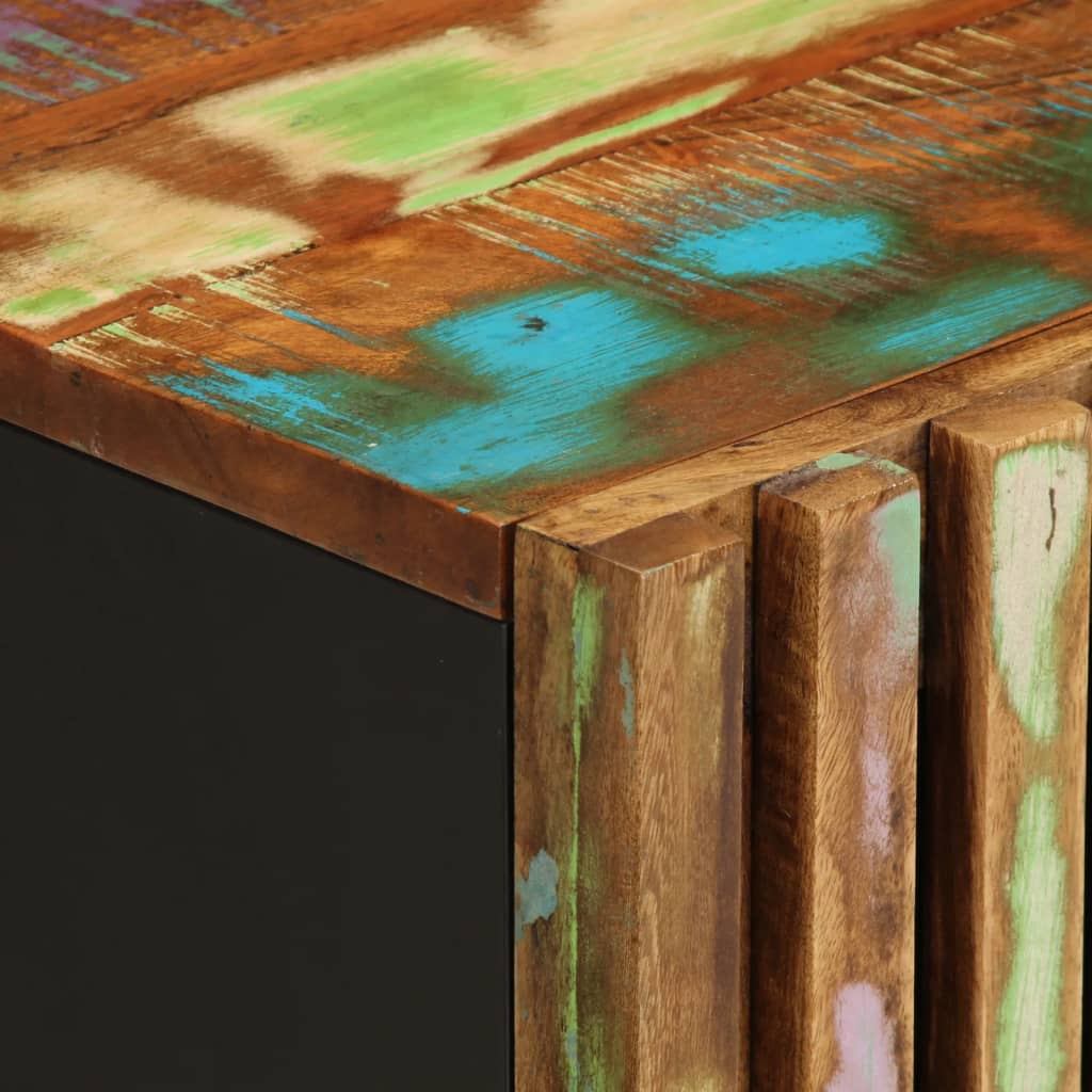 Nachtkastje 40x34x46 cm massief gerecycled hout is nu te koop bij PeponiXL, paradijselijk wonen!