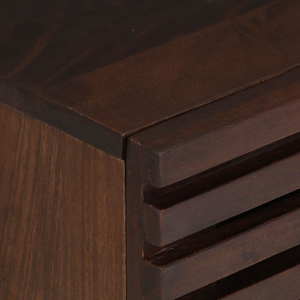 Nachtkastje 40x34x46 cm massief mangohout is nu te koop bij PeponiXL, paradijselijk wonen!