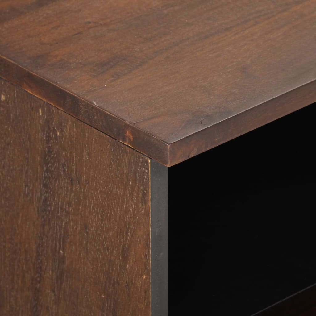 Tv-meubel 70x34x46 cm massief mangohout bruin is nu te koop bij PeponiXL, paradijselijk wonen!