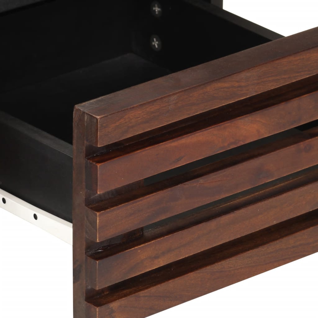 Tv-meubel 70x34x46 cm massief mangohout bruin is nu te koop bij PeponiXL, paradijselijk wonen!