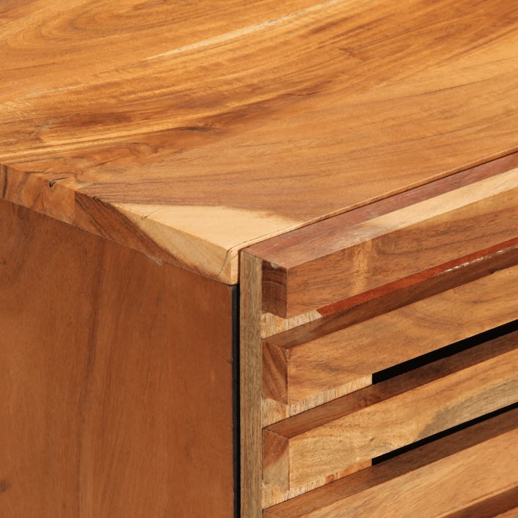 Dressoir 60x34x75 cm massief acaciahout is nu te koop bij PeponiXL, paradijselijk wonen!