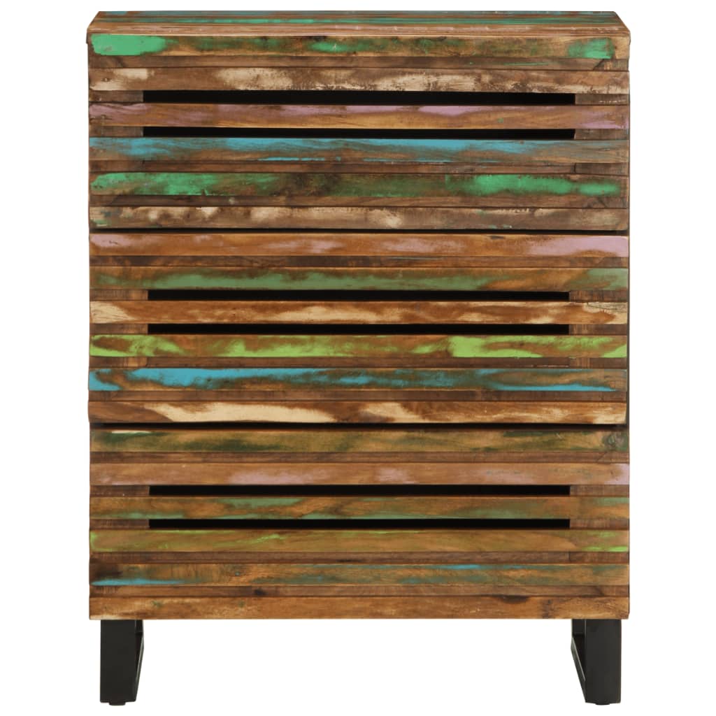 Dressoir 60x34x75 cm massief acaciahout is nu te koop bij PeponiXL, paradijselijk wonen!
