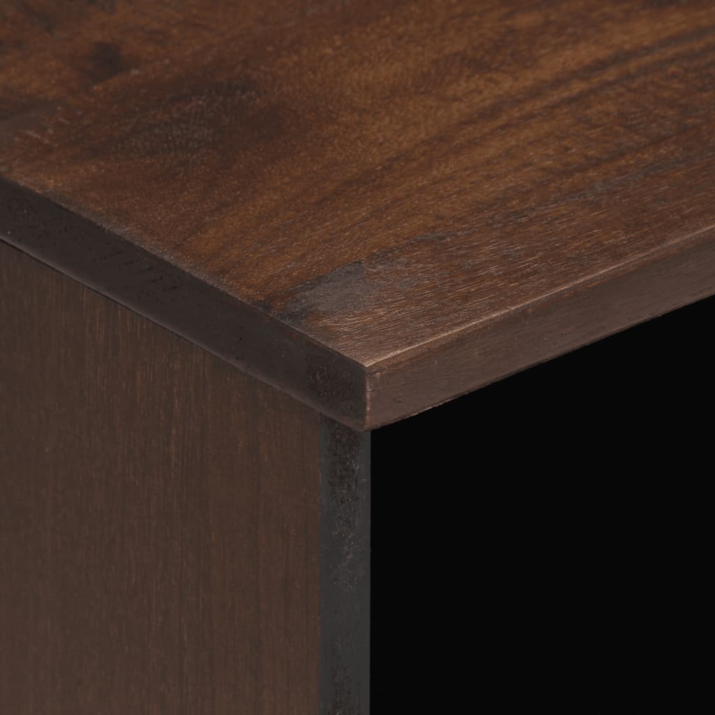 Nachtkastjes 2 st 40x34x46 cm massief mangohout is nu te koop bij PeponiXL, paradijselijk wonen!