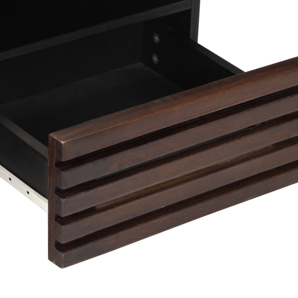 Salontafel 80x55x40 cm massief mangohout bruin is nu te koop bij PeponiXL, paradijselijk wonen!