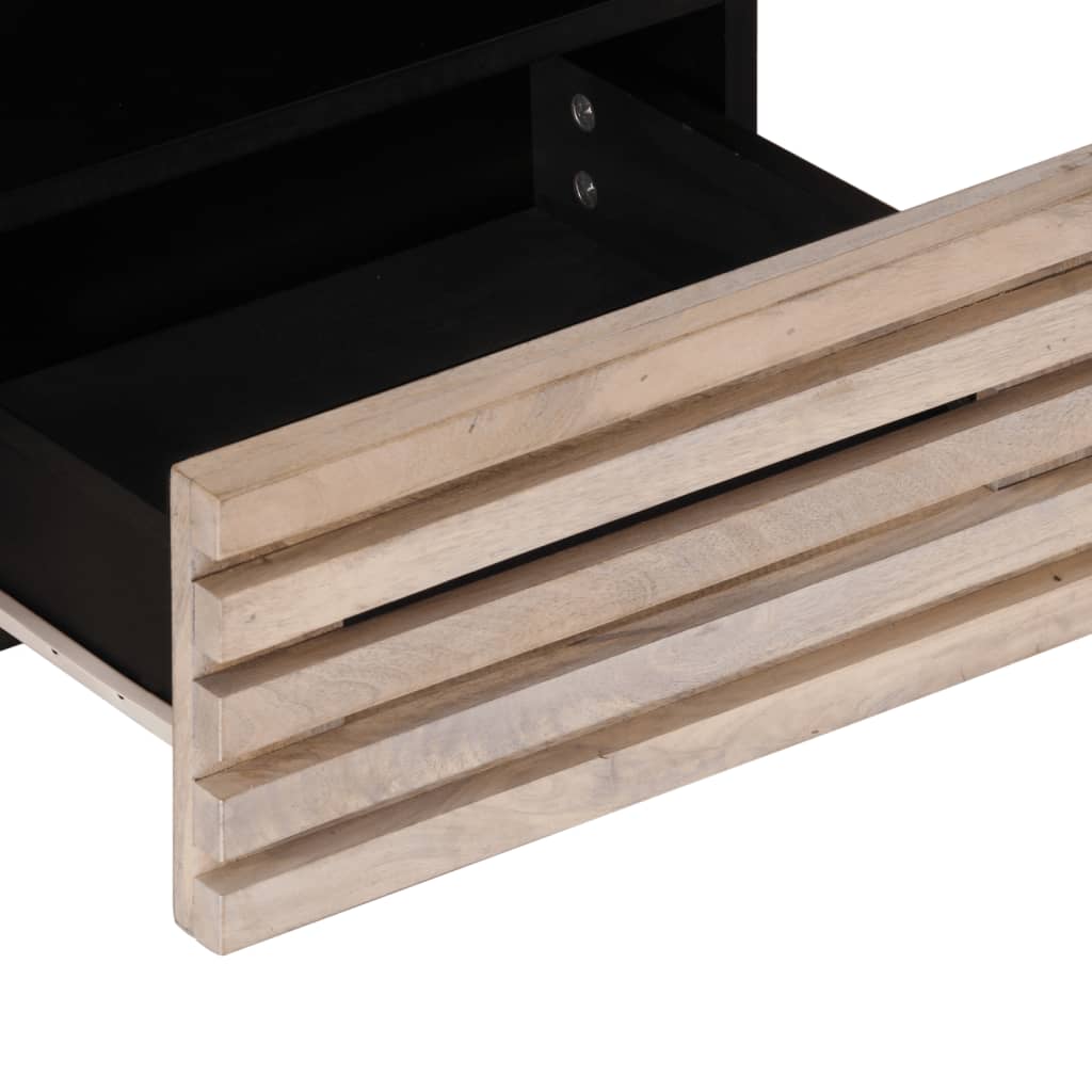 Salontafel 80x55x40 cm massief mangohout is nu te koop bij PeponiXL, paradijselijk wonen!