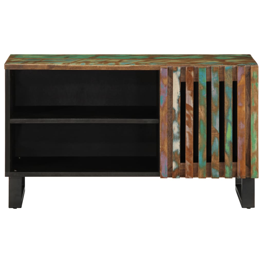 Tv-meubel 80x34x46 cm massief acaciahout is nu te koop bij PeponiXL, paradijselijk wonen!