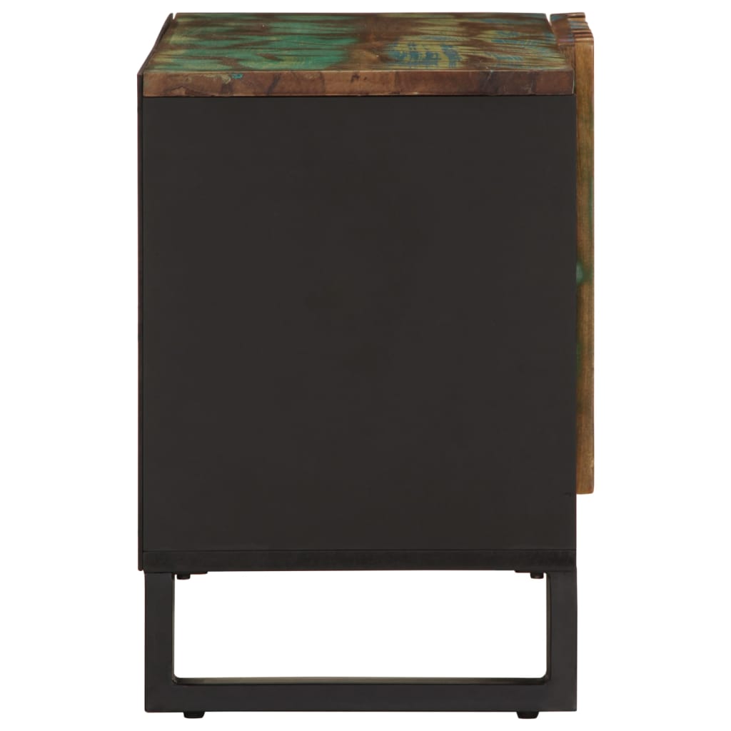 Tv-meubel 80x34x46 cm massief acaciahout is nu te koop bij PeponiXL, paradijselijk wonen!