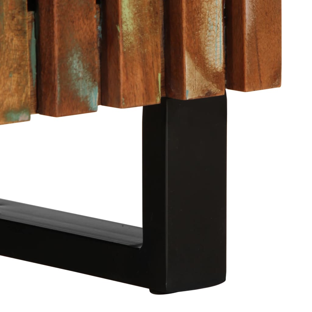 Tv-meubel 80x34x46 cm massief acaciahout is nu te koop bij PeponiXL, paradijselijk wonen!