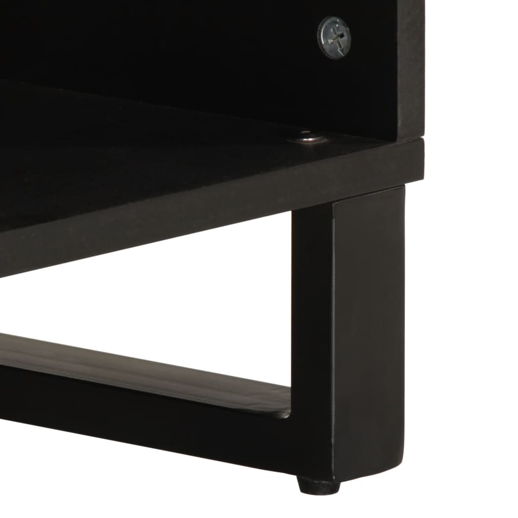 Tv-meubel 100x34x46 cm massief acaciahout is nu te koop bij PeponiXL, paradijselijk wonen!